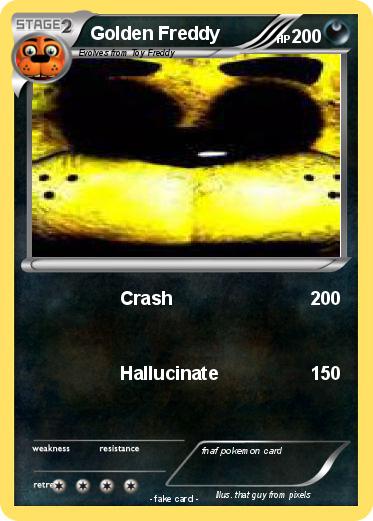 Pokemon Golden Freddy