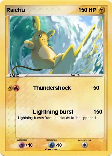 Pokemon Raichu