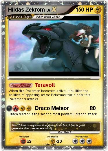 Pokemon Hildas Zekrom