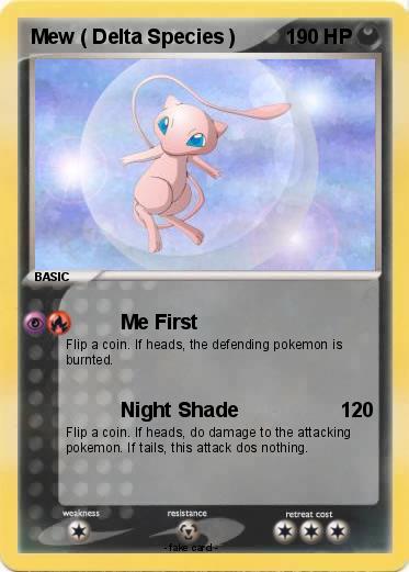 Pokemon Mew ( Delta Species )
