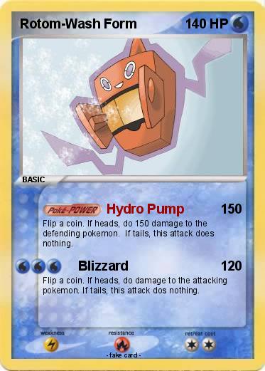 Pokemon Rotom-Wash Form