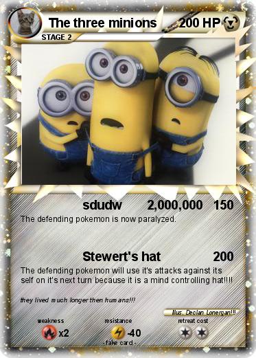 Pokemon The three minions