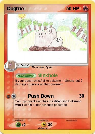 Pokemon Dugtrio