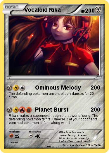 Pokemon Vocaloid Rika