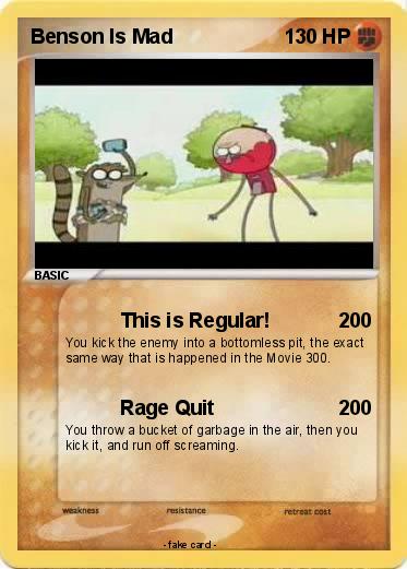 Pokemon Benson Is Mad