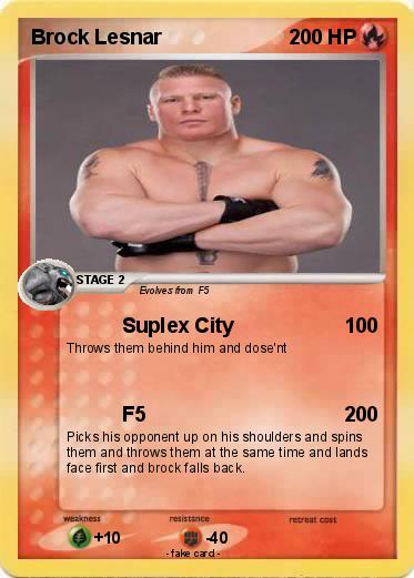 Pokemon Brock Lesnar