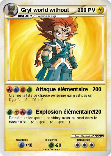 Pokemon Gryf world without