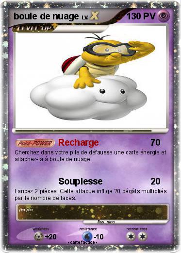 Pokemon boule de nuage