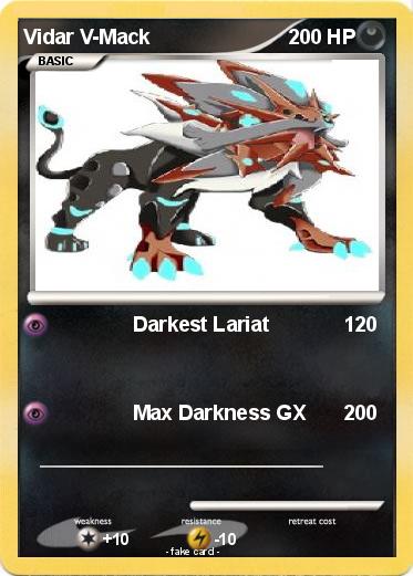 Pokemon Vidar V-Mack