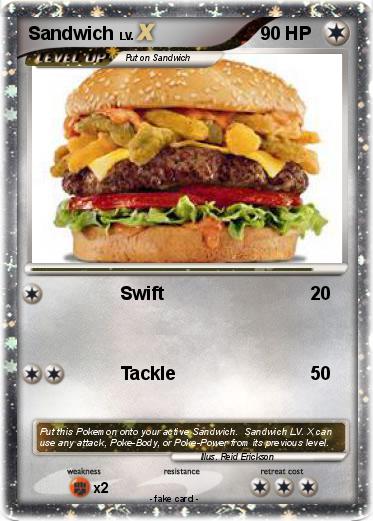 Pokemon Sandwich