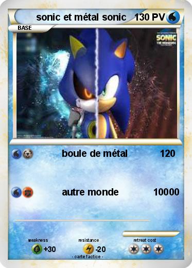 Pokemon sonic et métal sonic