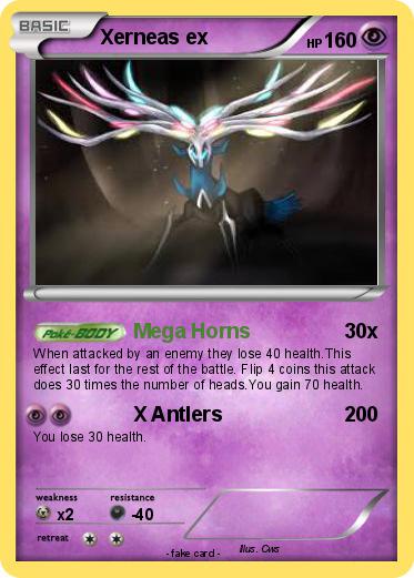 Pokemon Xerneas ex