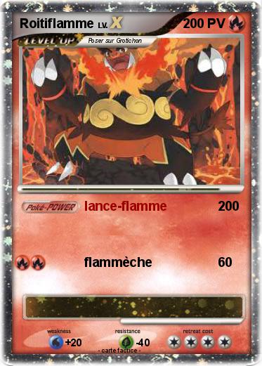 Pokemon Roitiflamme