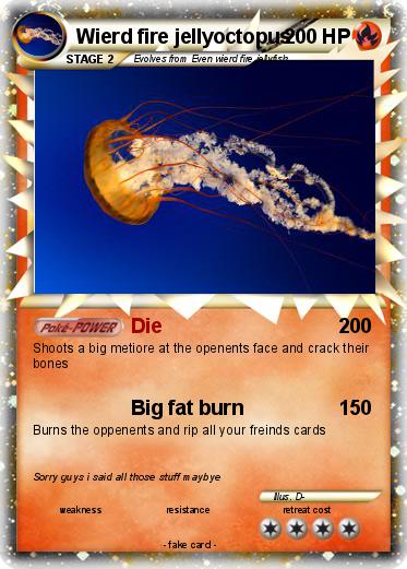 Pokemon Wierd fire jellyoctopus