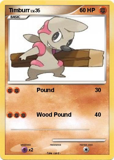 Pokemon Timburr