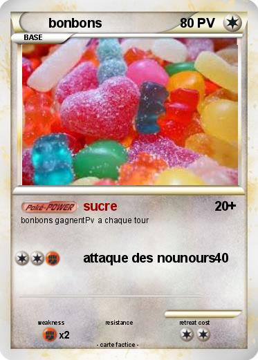 Pokemon bonbons