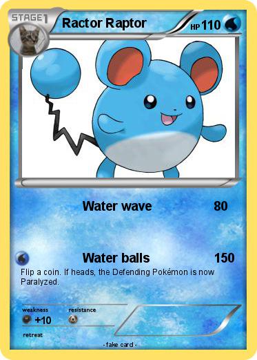 Pokemon Ractor Raptor