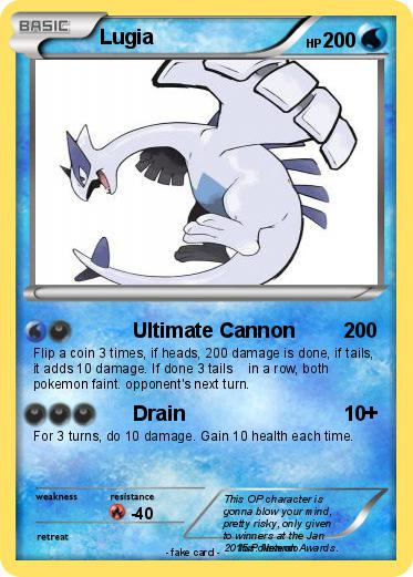 Pokemon Lugia
