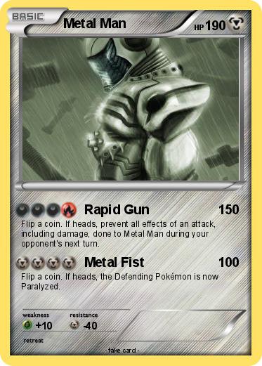 Pokemon Metal Man