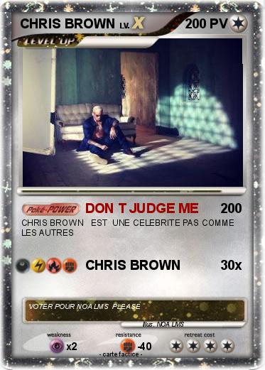 Pokemon CHRIS BROWN
