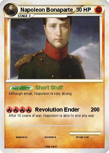 Pokemon Napoleon Bonaparte