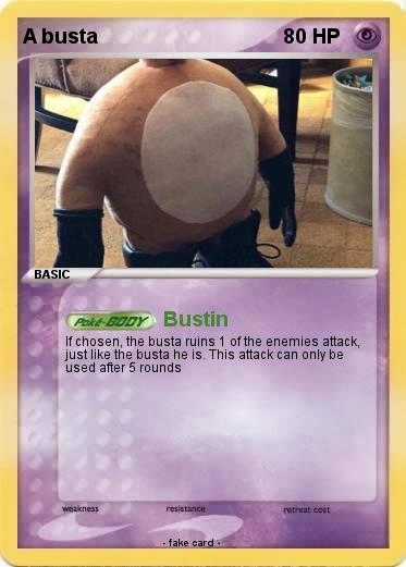 Pokemon A busta