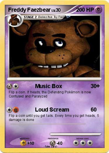 Pokemon Freddy Faezbear