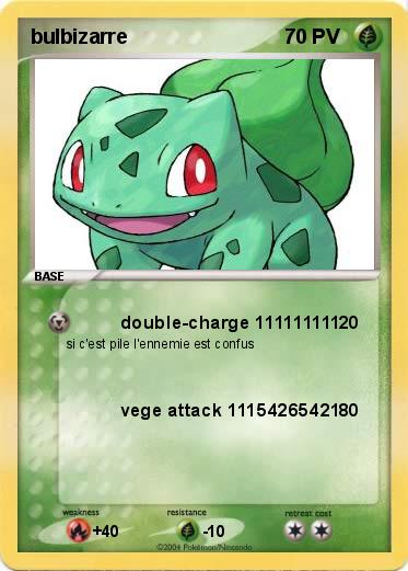 Pokemon bulbizarre