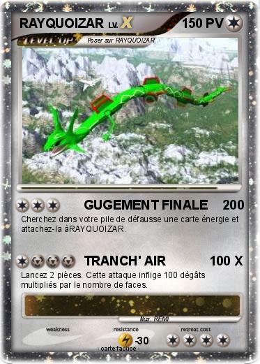 Pokemon RAYQUOIZAR