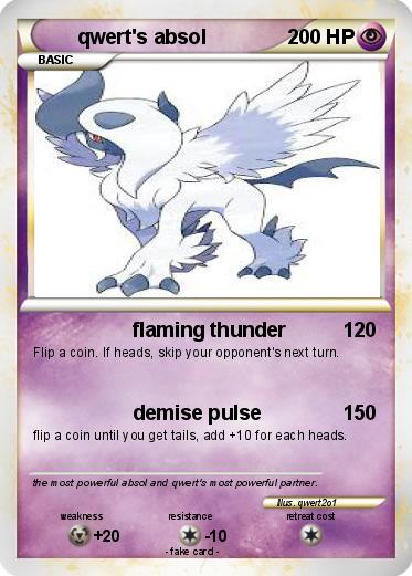 Pokemon qwert's absol