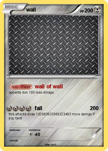 Pokemon wall