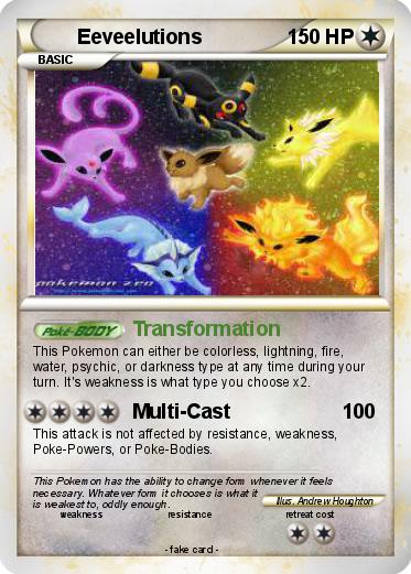 Pokemon Eeveelutions