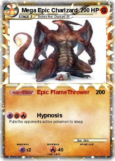 Pokemon Mega Epic Charizard