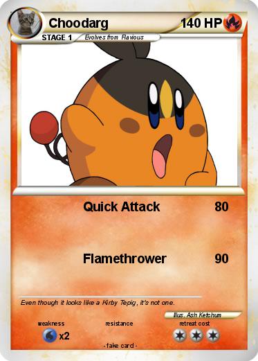 Pokemon Choodarg
