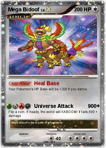 Pokemon Mega Bidoof