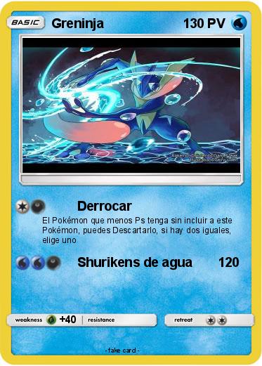 Pokemon Greninja