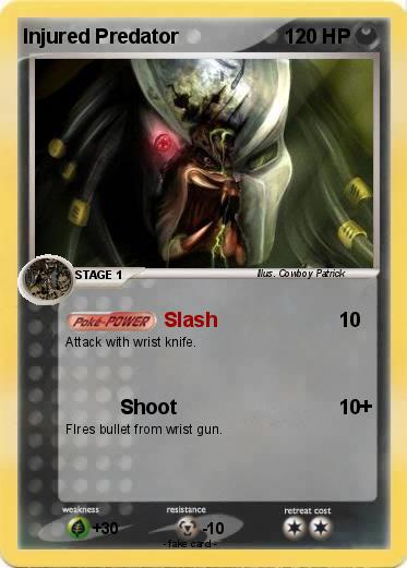 Pokemon Injured Predator
