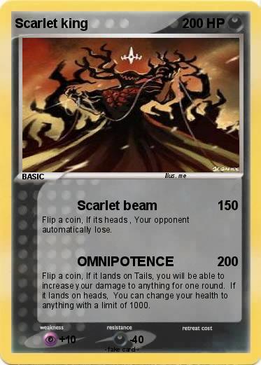 Pokemon Scarlet king