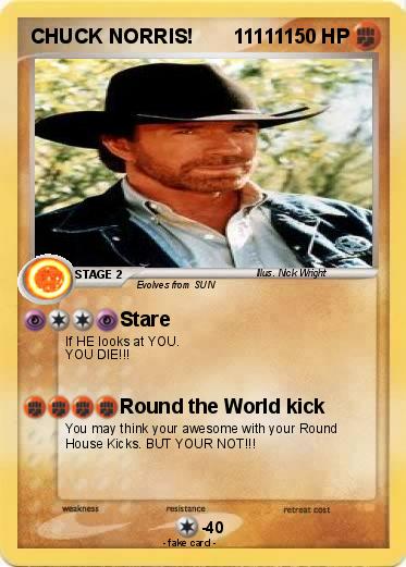 Pokemon CHUCK NORRIS!       11111