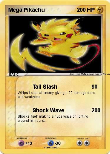 Pokemon Mega Pikachu