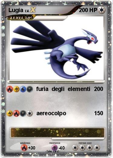 Pokemon Lugia