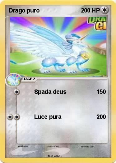 Pokemon Drago puro