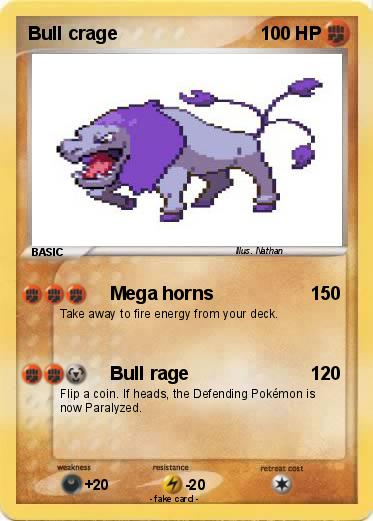 Pokemon Bull crage