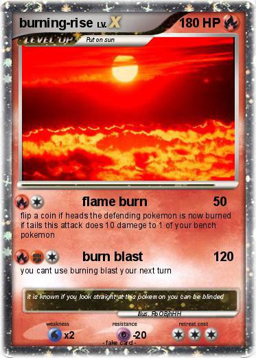 Pokemon burning-rise