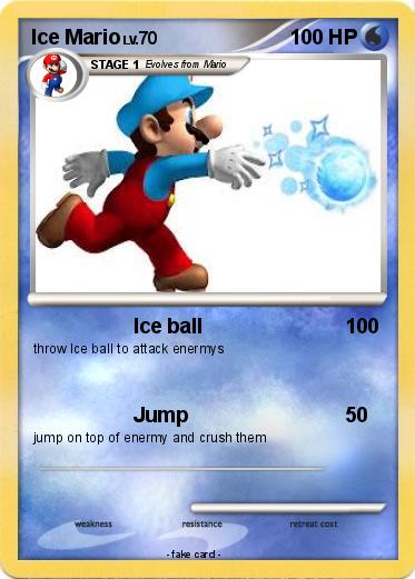 Pokemon Ice Mario