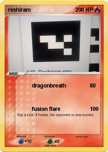 Pokemon reshiram