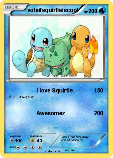Pokemon voteifsquirtleiscool