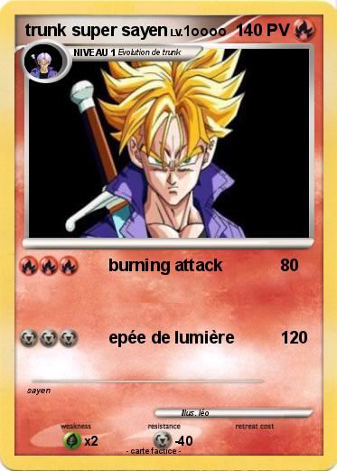 Pokemon trunk super sayen