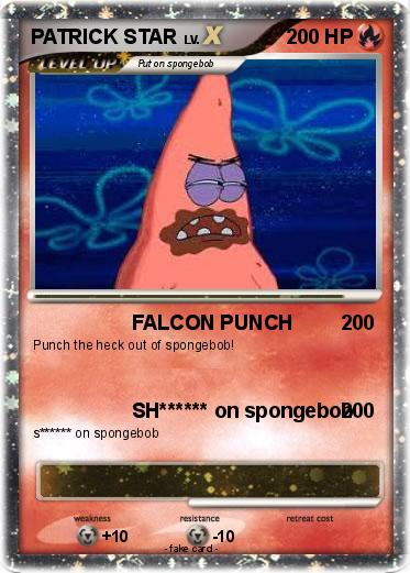 Pokemon PATRICK STAR