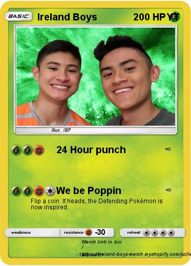 Pokemon Ireland Boys                           YT